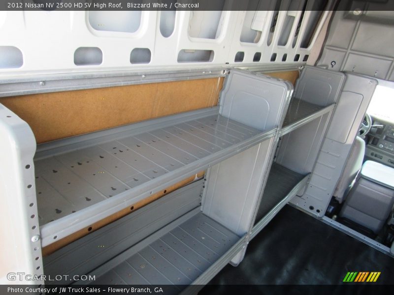 Blizzard White / Charcoal 2012 Nissan NV 2500 HD SV High Roof