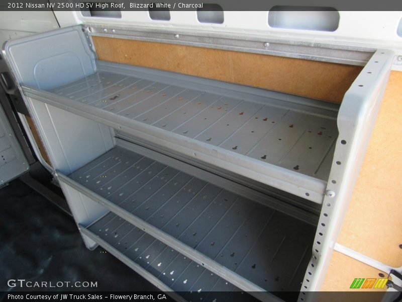 Blizzard White / Charcoal 2012 Nissan NV 2500 HD SV High Roof