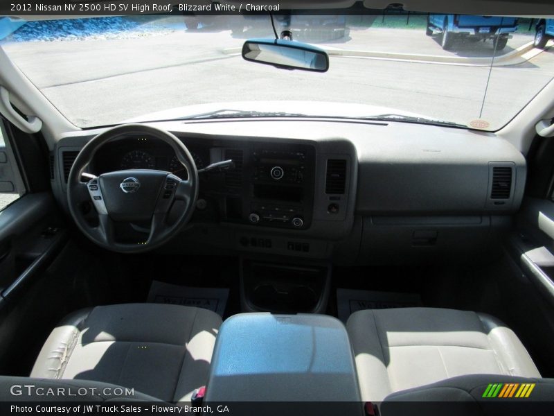 Blizzard White / Charcoal 2012 Nissan NV 2500 HD SV High Roof