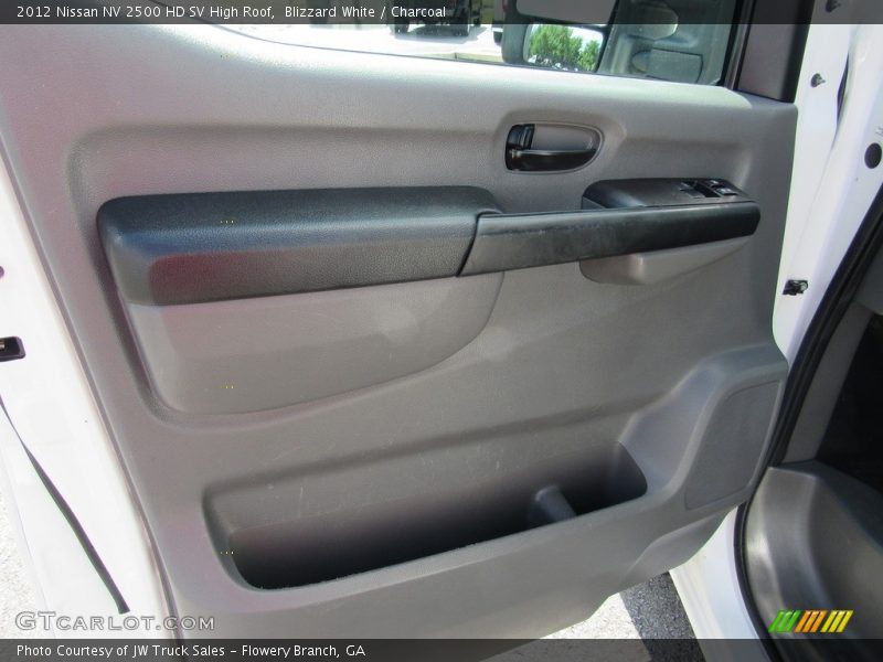 Blizzard White / Charcoal 2012 Nissan NV 2500 HD SV High Roof