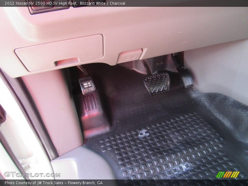Blizzard White / Charcoal 2012 Nissan NV 2500 HD SV High Roof