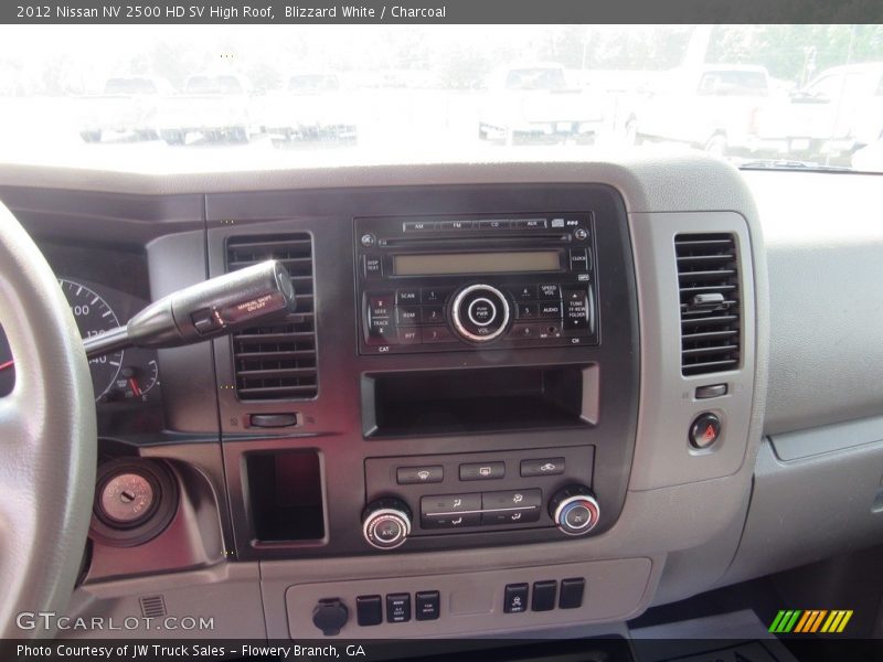Blizzard White / Charcoal 2012 Nissan NV 2500 HD SV High Roof