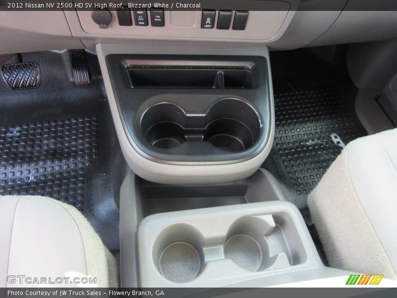 Blizzard White / Charcoal 2012 Nissan NV 2500 HD SV High Roof