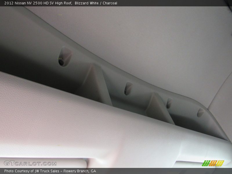 Blizzard White / Charcoal 2012 Nissan NV 2500 HD SV High Roof