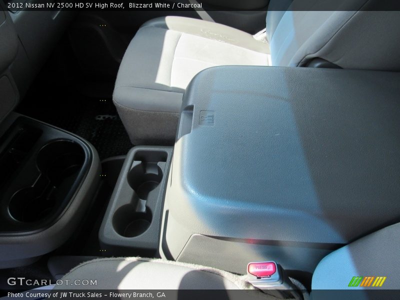 Blizzard White / Charcoal 2012 Nissan NV 2500 HD SV High Roof