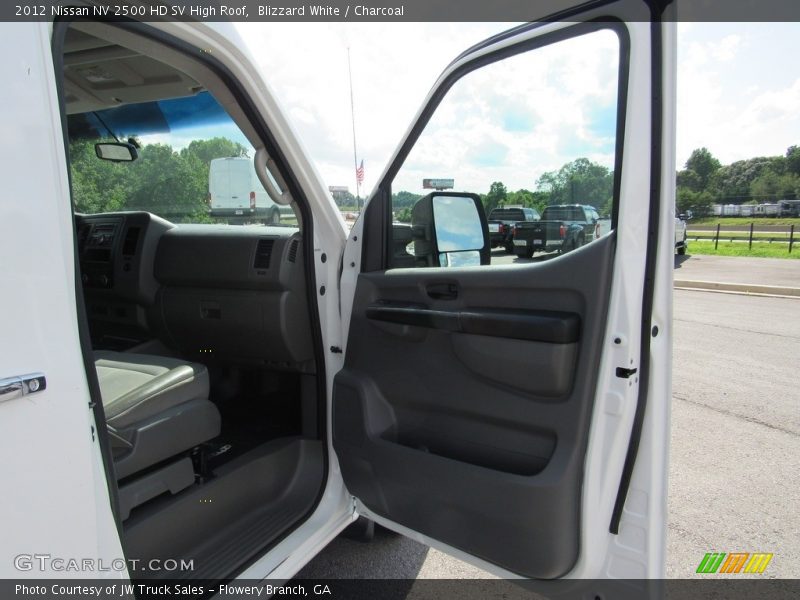 Blizzard White / Charcoal 2012 Nissan NV 2500 HD SV High Roof