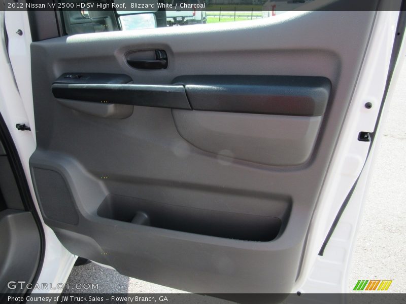 Blizzard White / Charcoal 2012 Nissan NV 2500 HD SV High Roof
