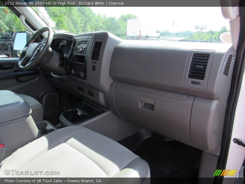 Blizzard White / Charcoal 2012 Nissan NV 2500 HD SV High Roof