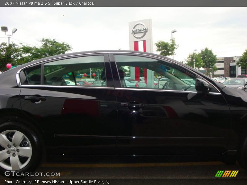 Super Black / Charcoal 2007 Nissan Altima 2.5 S