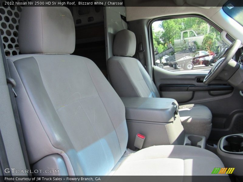 Blizzard White / Charcoal 2012 Nissan NV 2500 HD SV High Roof
