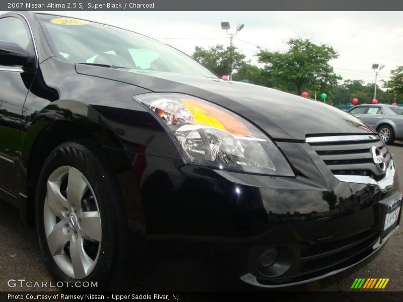 Super Black / Charcoal 2007 Nissan Altima 2.5 S