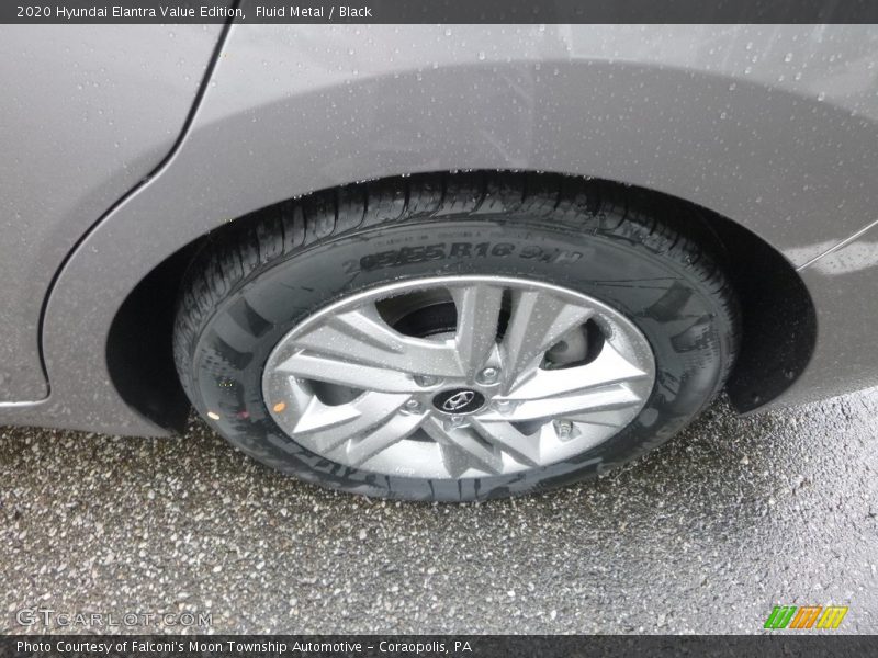 Fluid Metal / Black 2020 Hyundai Elantra Value Edition
