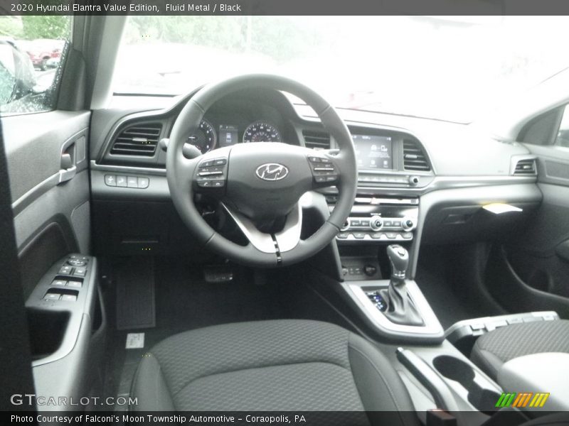 Front Seat of 2020 Elantra Value Edition