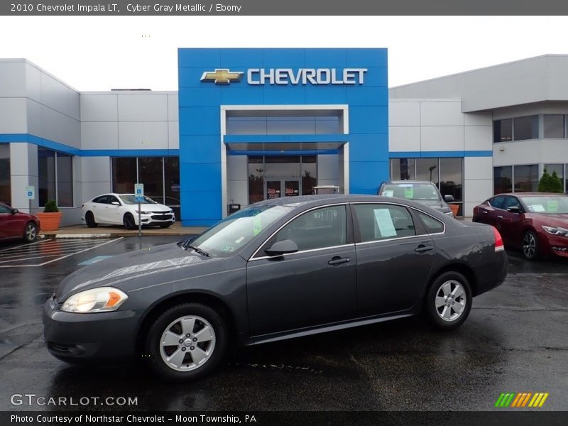 Cyber Gray Metallic / Ebony 2010 Chevrolet Impala LT