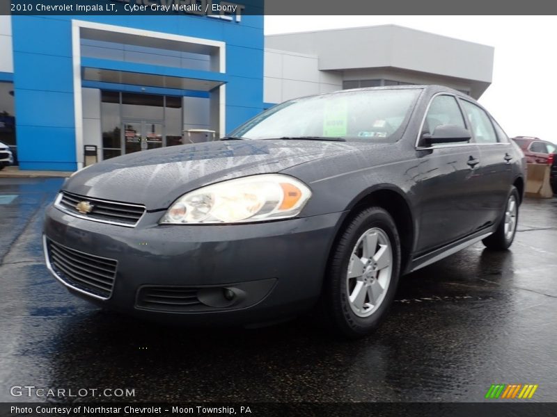 Cyber Gray Metallic / Ebony 2010 Chevrolet Impala LT