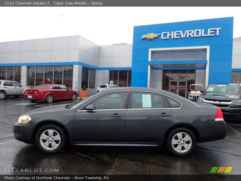 Cyber Gray Metallic / Ebony 2010 Chevrolet Impala LT