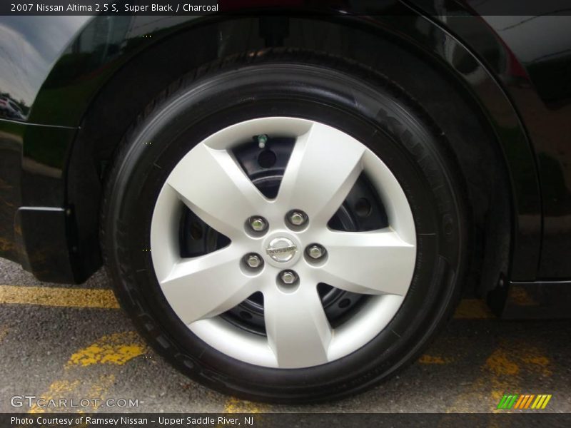 Super Black / Charcoal 2007 Nissan Altima 2.5 S