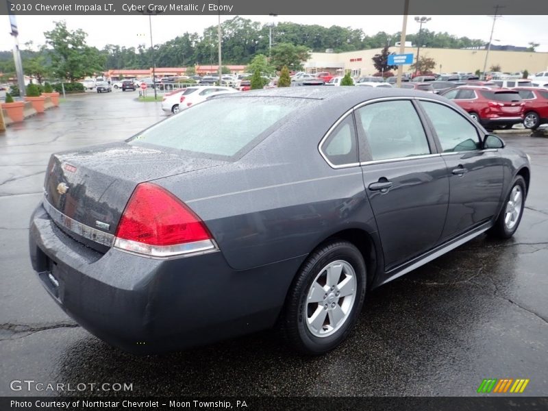 Cyber Gray Metallic / Ebony 2010 Chevrolet Impala LT