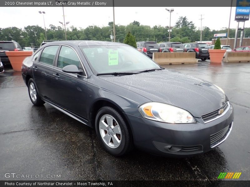 Cyber Gray Metallic / Ebony 2010 Chevrolet Impala LT