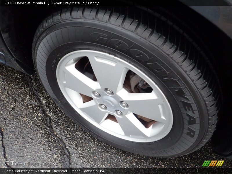 Cyber Gray Metallic / Ebony 2010 Chevrolet Impala LT