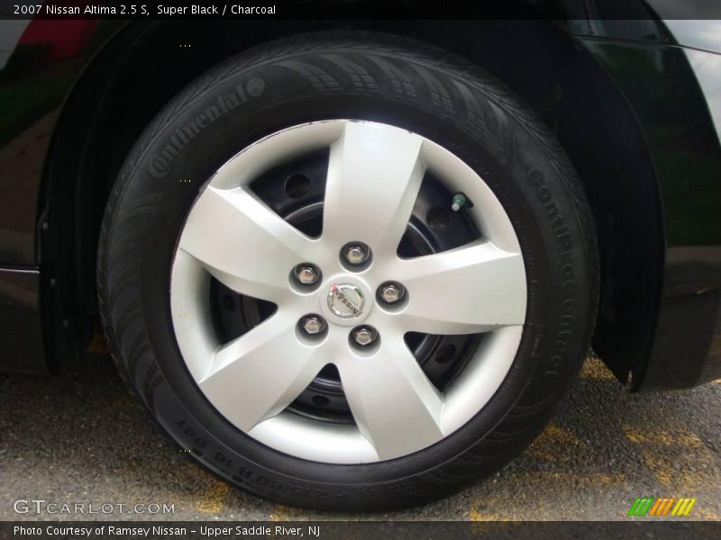 Super Black / Charcoal 2007 Nissan Altima 2.5 S