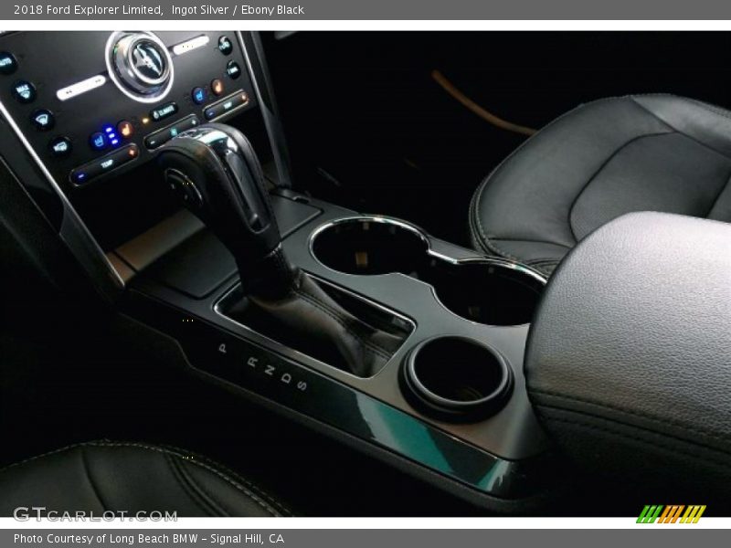 Ingot Silver / Ebony Black 2018 Ford Explorer Limited