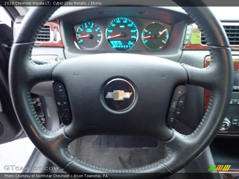 Cyber Gray Metallic / Ebony 2010 Chevrolet Impala LT