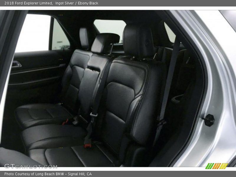 Ingot Silver / Ebony Black 2018 Ford Explorer Limited