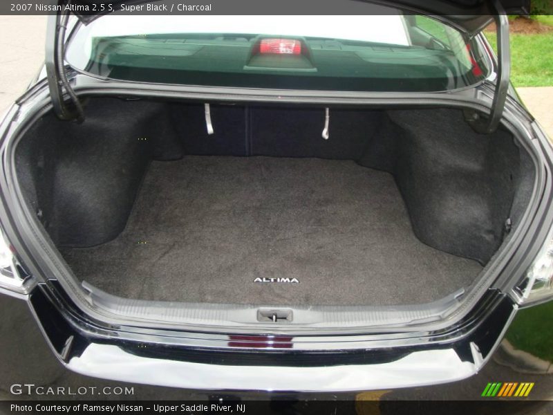 Super Black / Charcoal 2007 Nissan Altima 2.5 S
