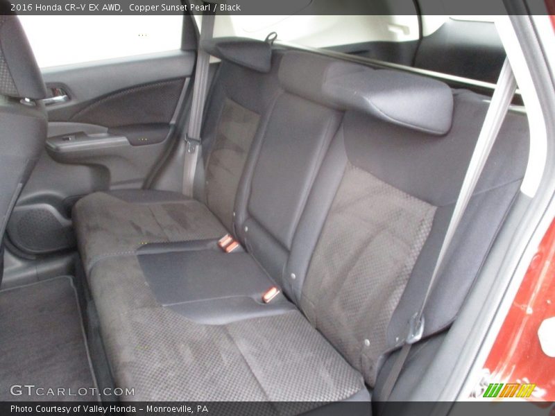 Copper Sunset Pearl / Black 2016 Honda CR-V EX AWD