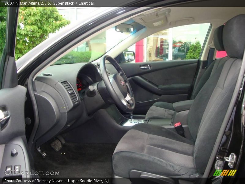 Super Black / Charcoal 2007 Nissan Altima 2.5 S