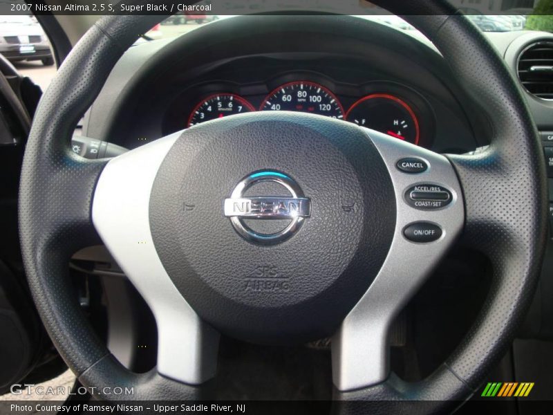 Super Black / Charcoal 2007 Nissan Altima 2.5 S