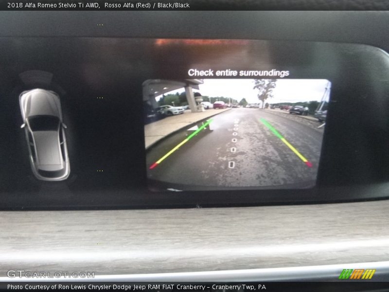 Rosso Alfa (Red) / Black/Black 2018 Alfa Romeo Stelvio Ti AWD