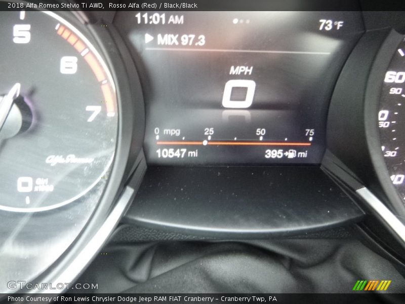 Rosso Alfa (Red) / Black/Black 2018 Alfa Romeo Stelvio Ti AWD
