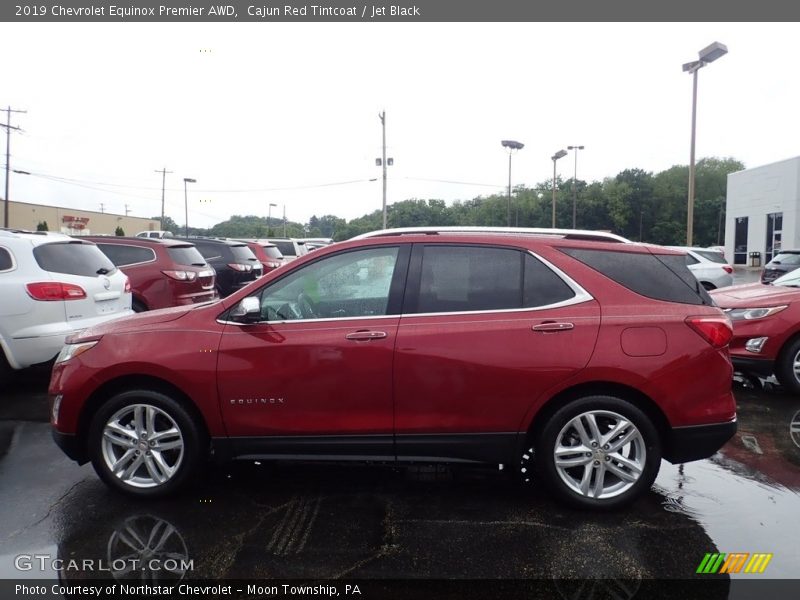 Cajun Red Tintcoat / Jet Black 2019 Chevrolet Equinox Premier AWD