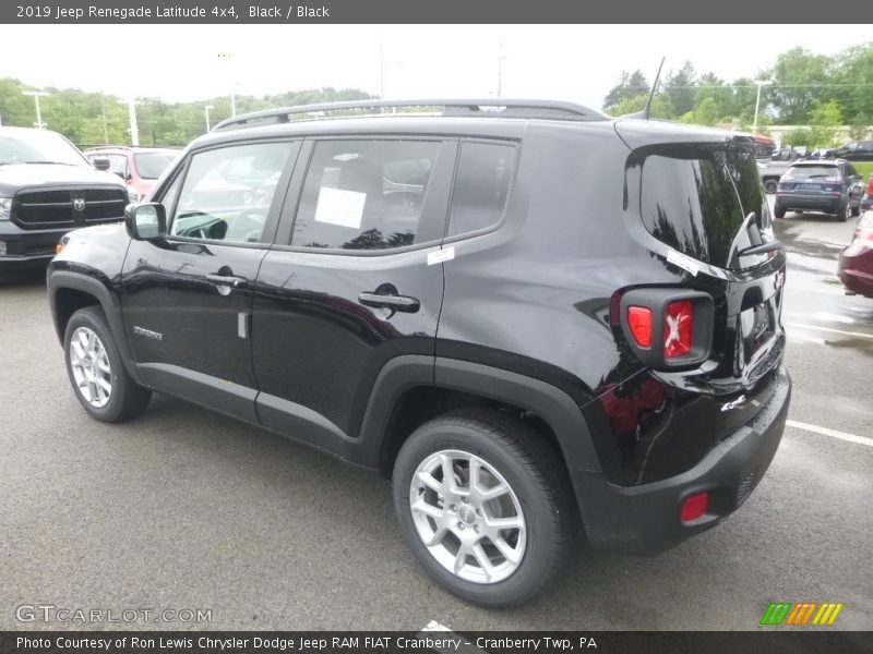 Black / Black 2019 Jeep Renegade Latitude 4x4