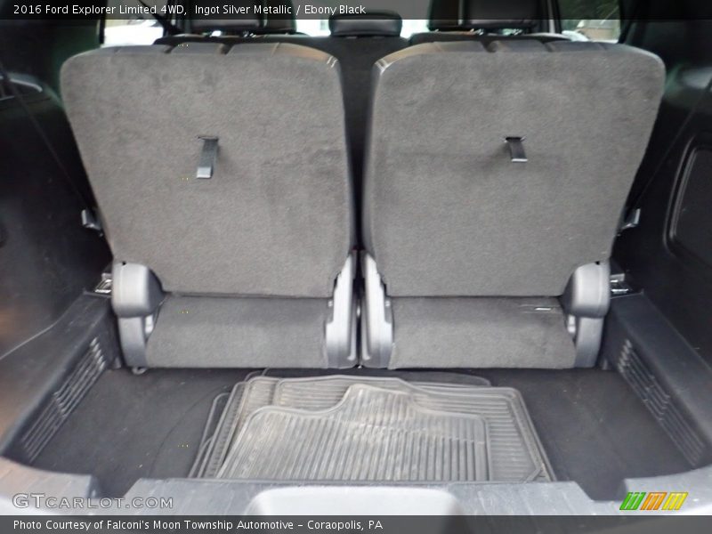 Ingot Silver Metallic / Ebony Black 2016 Ford Explorer Limited 4WD