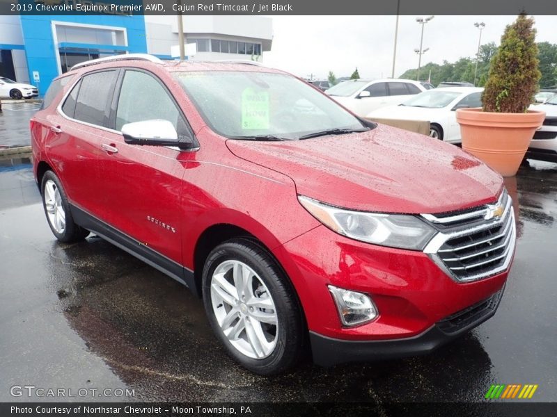 Cajun Red Tintcoat / Jet Black 2019 Chevrolet Equinox Premier AWD