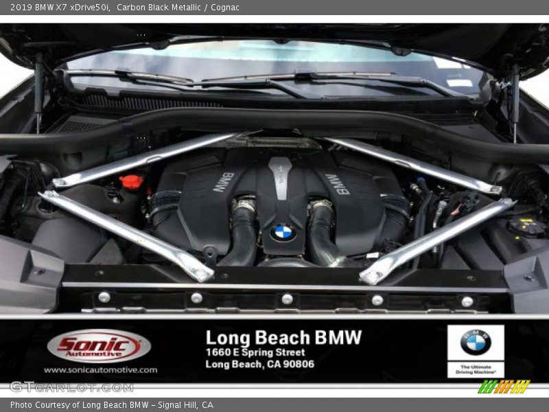 Carbon Black Metallic / Cognac 2019 BMW X7 xDrive50i