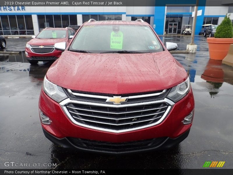 Cajun Red Tintcoat / Jet Black 2019 Chevrolet Equinox Premier AWD