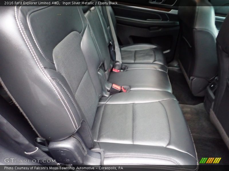 Ingot Silver Metallic / Ebony Black 2016 Ford Explorer Limited 4WD