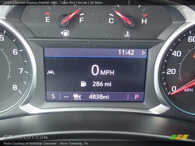 Cajun Red Tintcoat / Jet Black 2019 Chevrolet Equinox Premier AWD