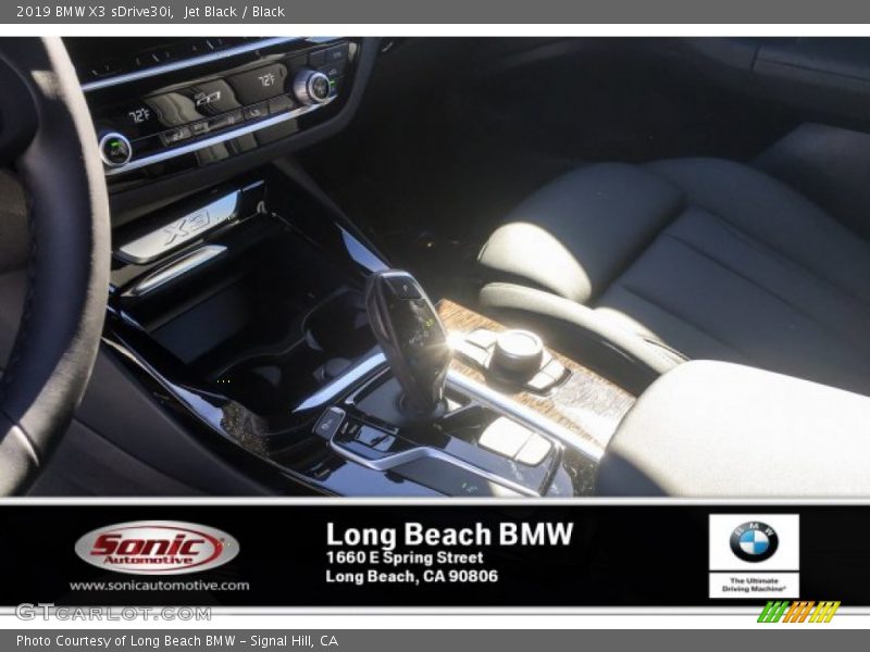 Jet Black / Black 2019 BMW X3 sDrive30i