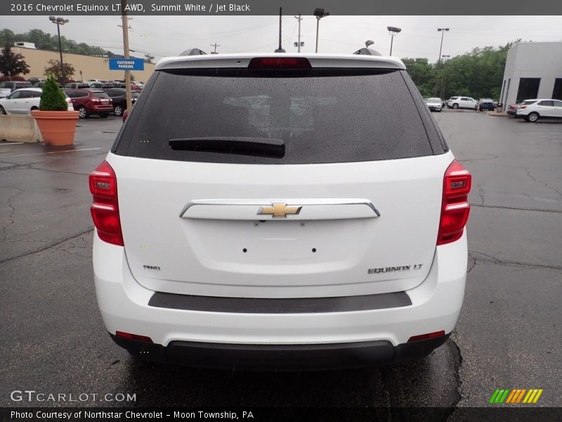 Summit White / Jet Black 2016 Chevrolet Equinox LT AWD