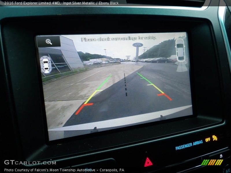Ingot Silver Metallic / Ebony Black 2016 Ford Explorer Limited 4WD