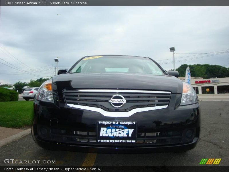 Super Black / Charcoal 2007 Nissan Altima 2.5 S