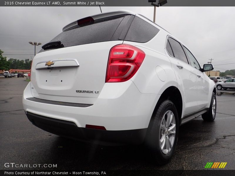Summit White / Jet Black 2016 Chevrolet Equinox LT AWD