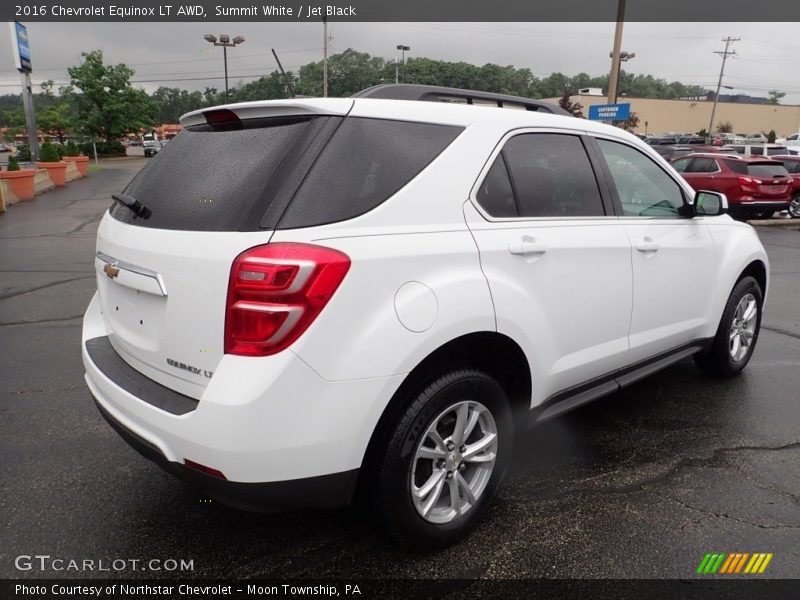 Summit White / Jet Black 2016 Chevrolet Equinox LT AWD
