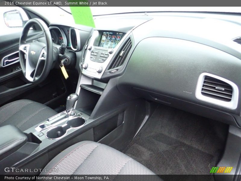 Summit White / Jet Black 2016 Chevrolet Equinox LT AWD