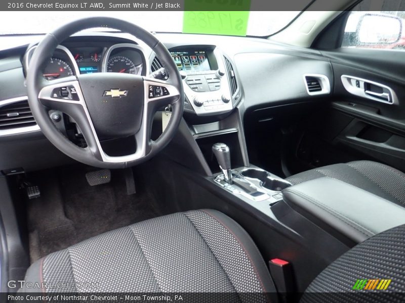Summit White / Jet Black 2016 Chevrolet Equinox LT AWD